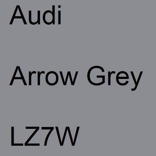 Audi, Arrow Grey, LZ7W.